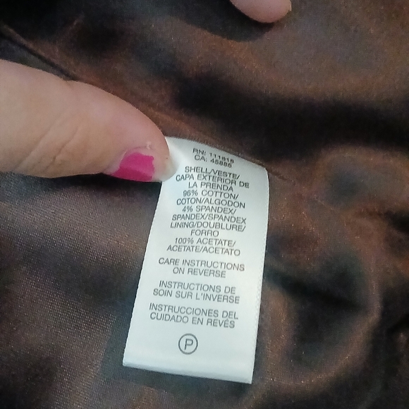 Michael Kors Brown Blazer Size 8 - Picture 5 of 7